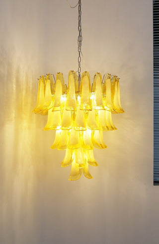 Aurora Lustre Verre Murano Pétale Vague