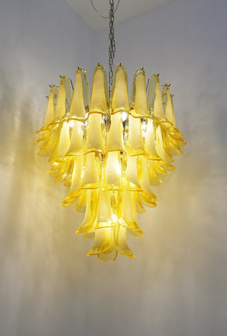 Aurora Lustre Verre Murano Pétale Vague