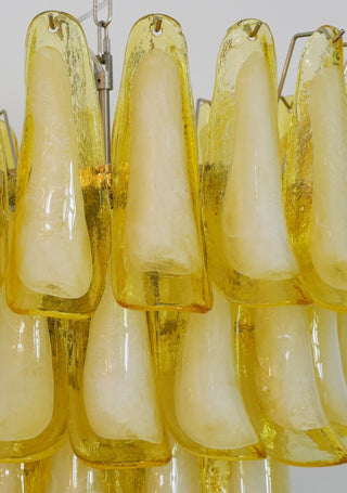 Aurora Lustre Verre Murano Pétale Vague