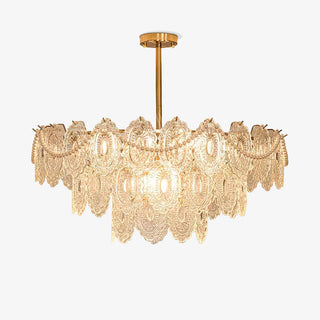 Lustra Lustre Vague Perle Or Moderne-Luire