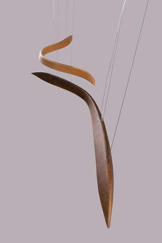Flow Suspension Minimaliste en Bois