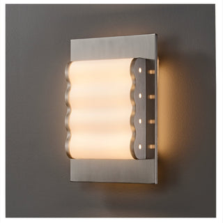 Wave Applique murale contemporaine en tissu
