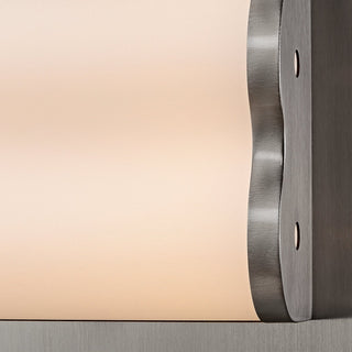Wave Applique murale contemporaine en tissu