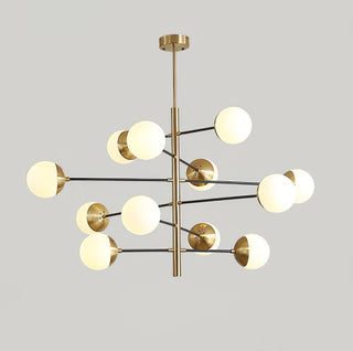 Lustra Lustre Waverly en Verre Élégant