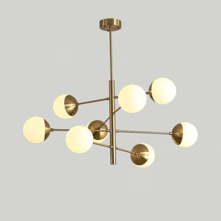 Lustra Lustre Waverly en Verre Élégant