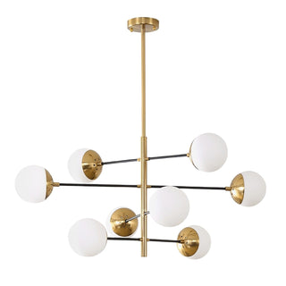 Lustra Lustre Waverly en Verre Élégant