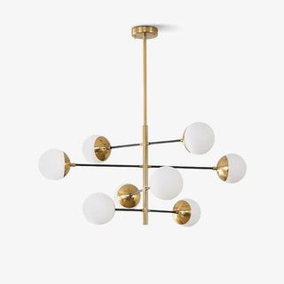 Lustra Lustre Waverly en Verre Élégant