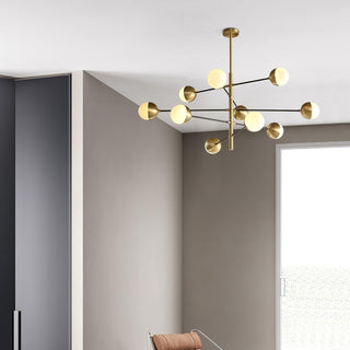 Lustra Lustre Waverly en Verre Élégant