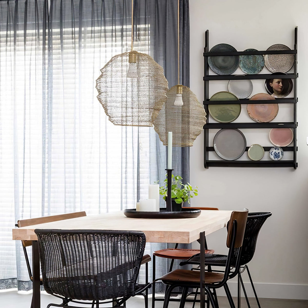 Hive Industriel Fil Pendentif Lampes