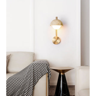 Civarir Applique Murale Travertin Beige Moderne