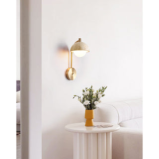 Civarir Applique Murale Travertin Beige Moderne