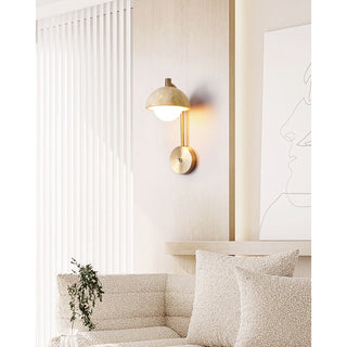 Civarir Applique Murale Travertin Beige Moderne