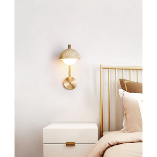 Civarir Applique Murale Travertin Beige Moderne