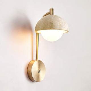 Civarir Applique Murale Travertin Beige Moderne
