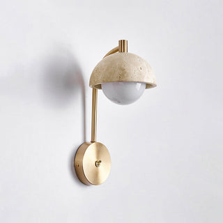 Civarir Applique Murale Travertin Beige Moderne