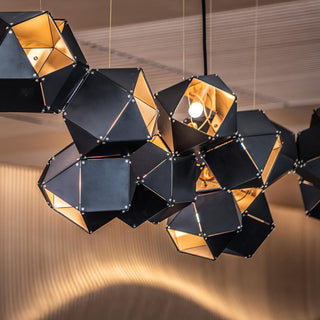 Lustra Lustre Géométrique Moderne-Luire