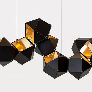 Lustra Lustre Géométrique Moderne-Luire