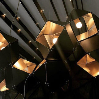 Lustra Lustre Géométrique Moderne-Luire