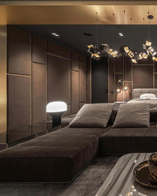 Lustra Lustre Géométrique Moderne-Luire