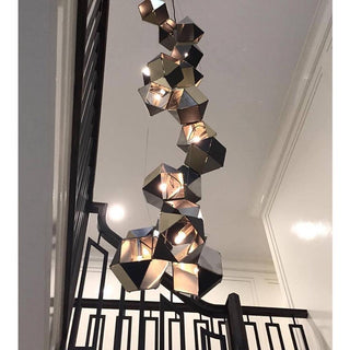 Lustra Lustre Géométrique Moderne-Luire