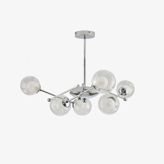 Lustra Lustre en Verre et Chrome