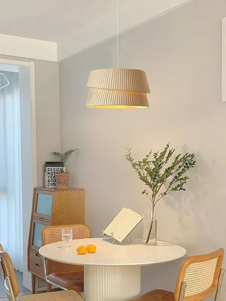 Zarion Tissu Scandinave Pendentif Lumière