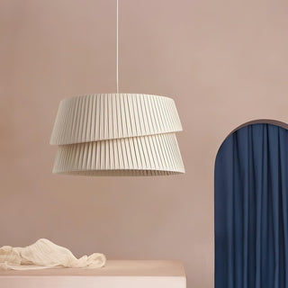 Zarion Tissu Scandinave Pendentif Lumière