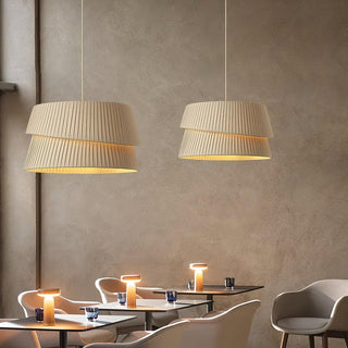 Zarion Tissu Scandinave Pendentif Lumière