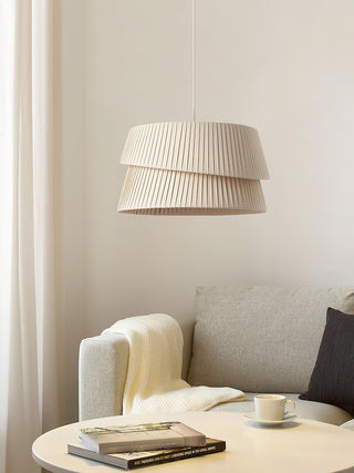 Zarion Tissu Scandinave Pendentif Lumière