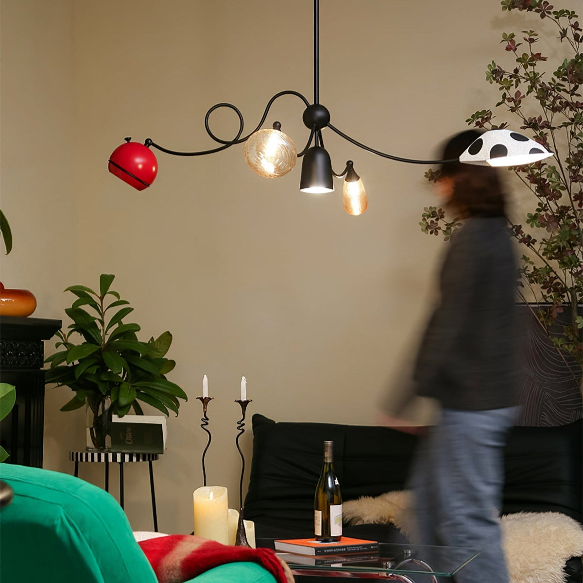 Playful Suspension Modulaire en Verre