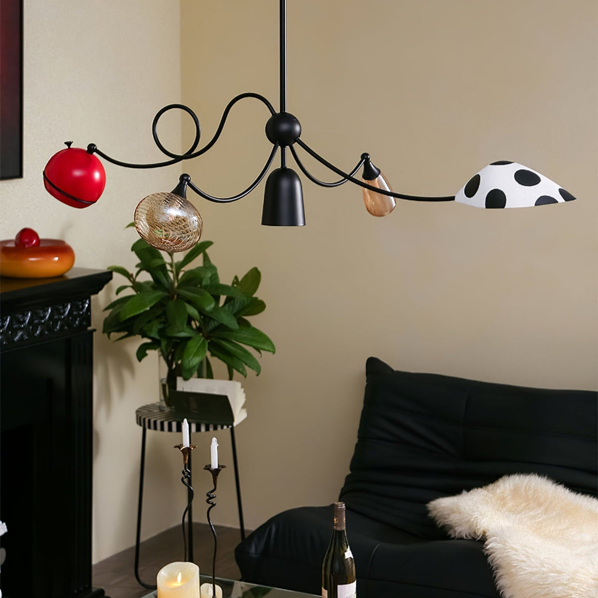 Playful Suspension Modulaire en Verre