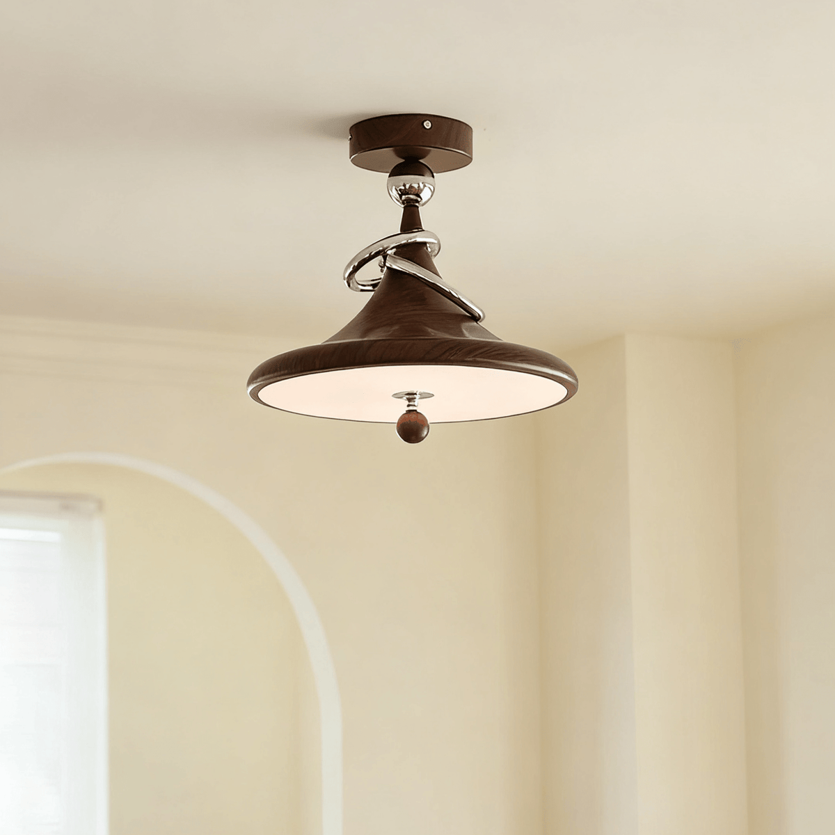 Whirl Ceiling Lamp-Neutral Decor