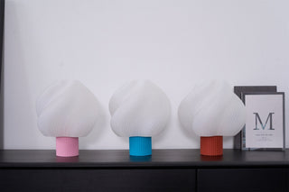 Buffy Lampe de Table Moderne en Plastique