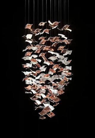 Viliros Verre Spirale Suspension Lumière