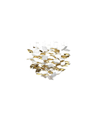 Whispering Kerchiefs Chandelier-Neutral Decor