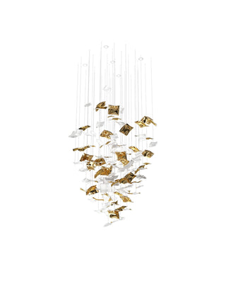 Viliros Verre Spirale Suspension Lumière