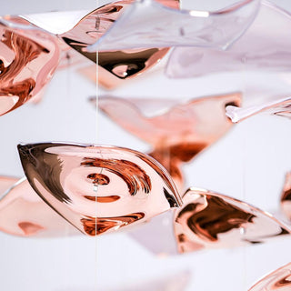 Viliros Verre Spirale Suspension Lumière