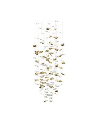 Viliros Verre Spirale Suspension Lumière