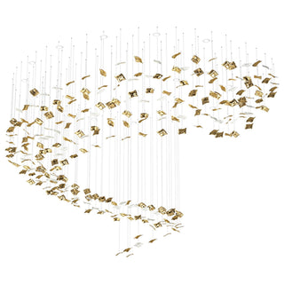 Viliros Verre Spirale Suspension Lumière