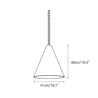 Zavelila Suspension Métal Plâtre Blanc Minimaliste