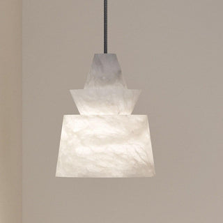 Curineth Suspension Minimaliste en Albâtre