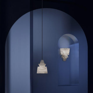 Curineth Suspension Minimaliste en Albâtre