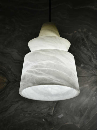 Curineth Suspension Minimaliste en Albâtre