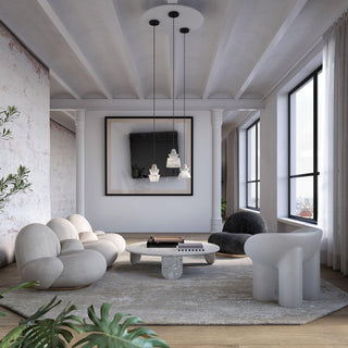 Curineth Suspension Minimaliste en Albâtre