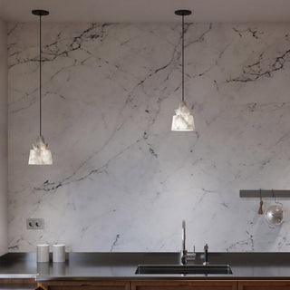 Curineth Suspension Minimaliste en Albâtre
