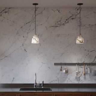 Curineth Suspension Minimaliste en Albâtre