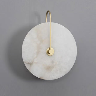 Elaris Applique Murale Globe en Albâtre-Luire