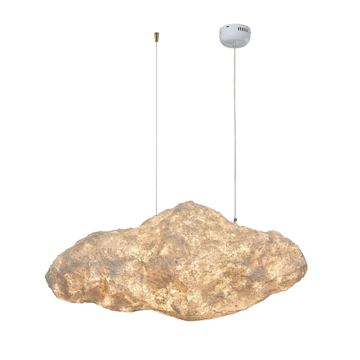Elliros Texturé Pulpe Papier Suspension Lumière