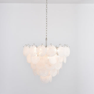 Aurora Lustre en Verre de Murano Blanc
