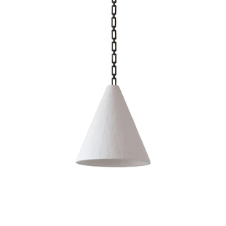 Zavelila Suspension Métal Plâtre Blanc Minimaliste